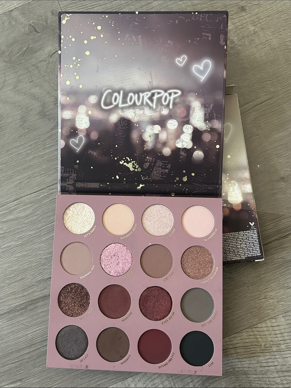 ColourPop After Hours Eyeshadow Palette